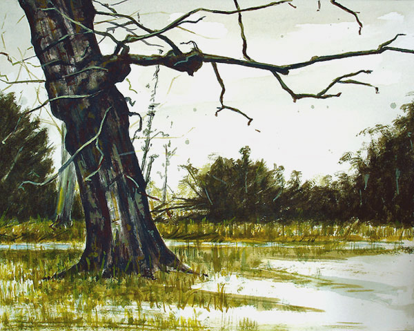 007-Ansicht-mit-Baum-2004-20.5x25.5cm