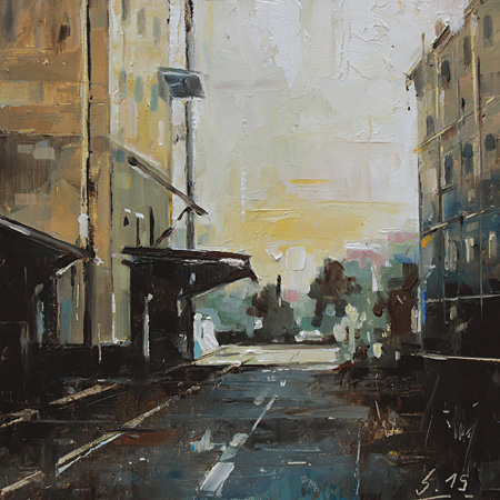 024-Etueden-Hafer-Kakao-Fabrik-II-Ks-2019-Oel-Kt-18x18cm