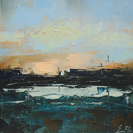 140-Etueden-Kueste-XII-2020-Oel-Kt-17x17cm