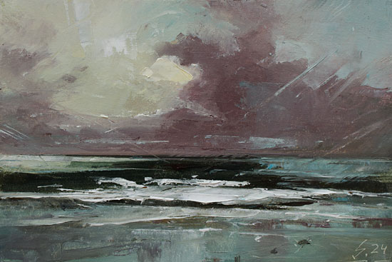 407-Etueden-Kueste-LVIII-2024-Oel-Kt-12x18cm