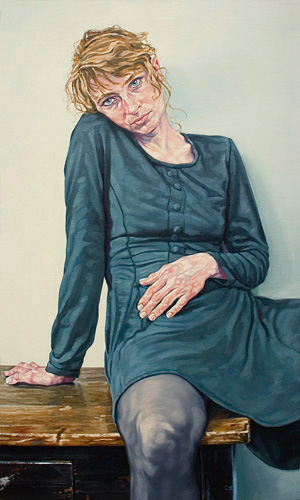 018-Die-schoene-Christine-1993-Oel-Lw-100x60cm