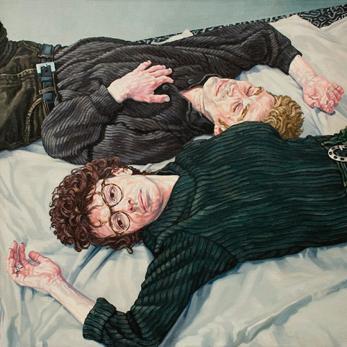 028-Martin-und-Beate-1994-Oel-Lw-80x80cm