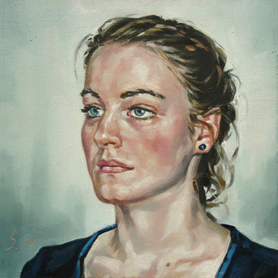 090-Portrait-Vanessa-2010-Oel-Holz-15x15cm