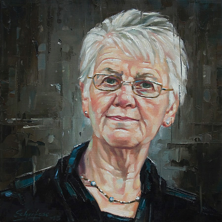 113-Meine-Mutter-2013-Oel-Lw-30x30cm