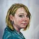 091-Portrait-Lisa-2010-Oel-Holz-15x15cm