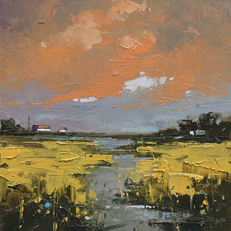 Studie-051-Landschaft-2019-Oel-Kt-18x18cm