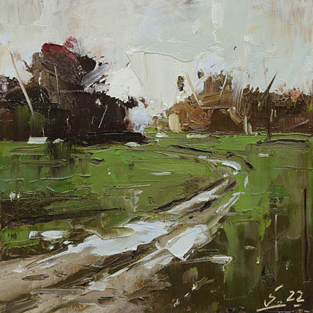 Studie-128-Landscvhaft-2022-Oel-Kt-15x15cm