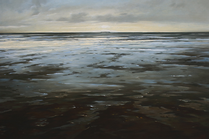 158-Licht-ueber-dem-Wattenmeer-a-2016-Oel-Lw-80x120x4.5cm