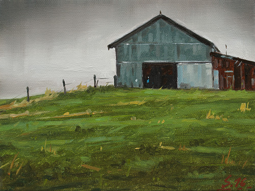 187-Meyers-Scheune-2016-Oel-Lw-18x24cm