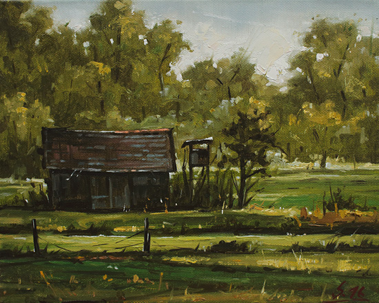 196-Am-Waldrand-II-2016-Oel-Lw-24x30cm