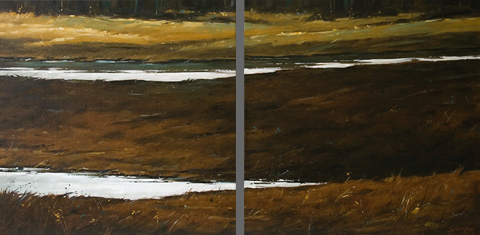 236-Lost-Landscape-II-2013-Oel-Lw-2x50x50cm