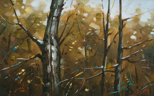 239-Im-Wald-II-2013-Oel-Holz-15x24cm