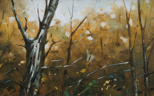 240-Im-Wald-I-2013-Oel-Holz-15x24cm
