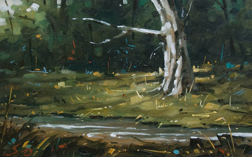 242-Einsame-Landschaft-V-2013-Oel-Holz-15x24cm