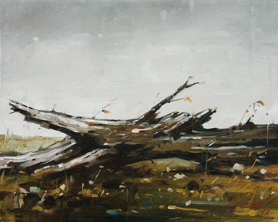 253-Zeichen-I-2012-Oel-Lw-24x30cm