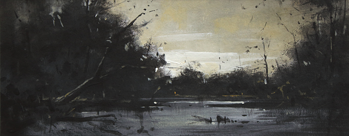 009-Landschaft-0009-Worpswede-Teufelsmoor-2017-Acryl-Kt-20x50cm