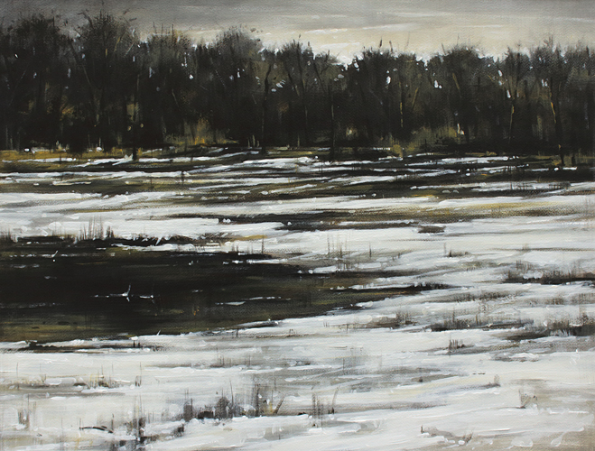 041-Landschaft-Winter-Acryl-Kt-47x62cm