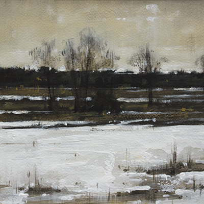 042-Landschaft-Winter-Acryl-Kt-20x20cm