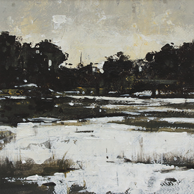 053-Landschaft-Wimter-Acryl-Kt-20x20cm