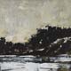 052-Landschaft-Wimter-Acryl-Kt-20x20cm
