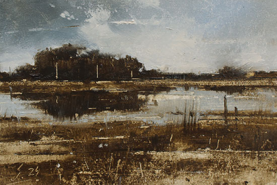 0235-Nostalghia-Visionen-XXXI-2024-Oel-Kt-12x18cm
