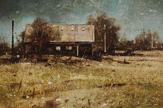 0237-Nostalghia-Visionen-XXXIII-2024-Oel-Lw-Holz-12x18cm