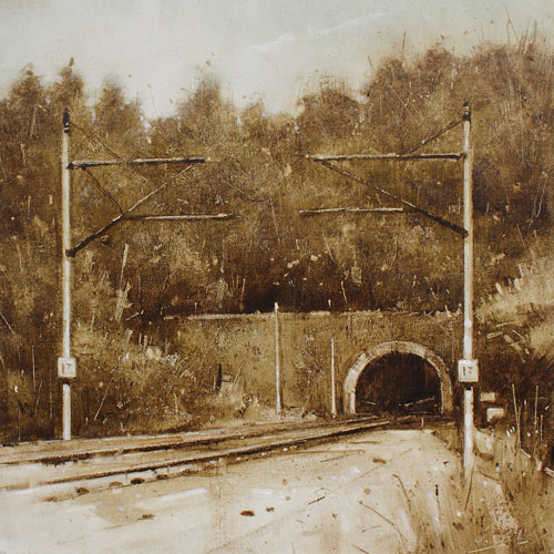 Muendener-Tunnel-2024-Oel-Lw-Holz-30x30cm