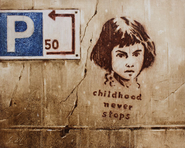 0272-Childhood-2024-Oel-Lw-Holz-24x30cm