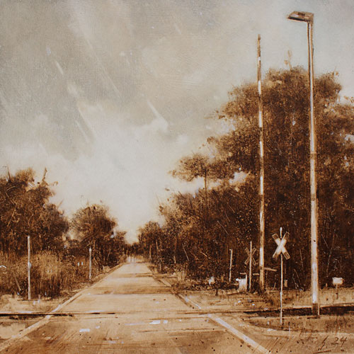 0281-Bahnuebergang-2024-Oel-Holz-30x30cm