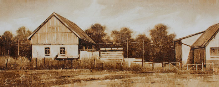 0303-Hofanlage-bei-Kassel-2024-Oel-Lw-20x50x3cm