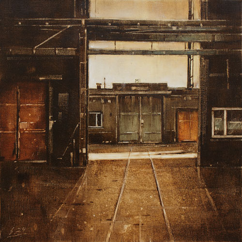 0308-Industrie-Henschel-I-2024-Oel-Lw-40x40x3cm