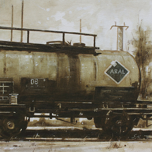 0038-Nostalghia-Kesselwagen-2018-Oel-Lw-Holz-30x30cm