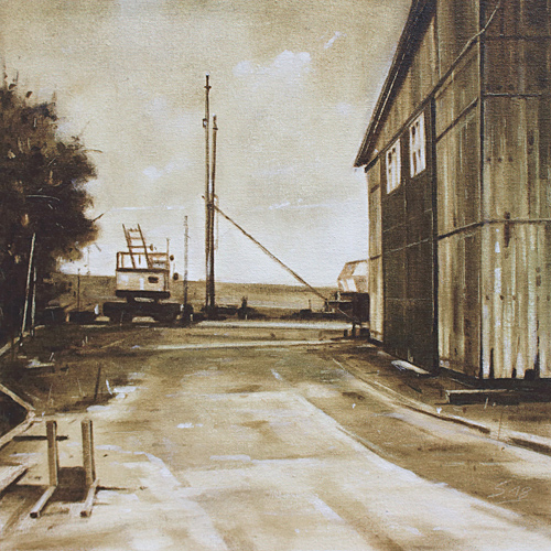 0041-Nostalghia-Alte-Werkstatt-2018-Oel-Lw-Holz-30x30cm