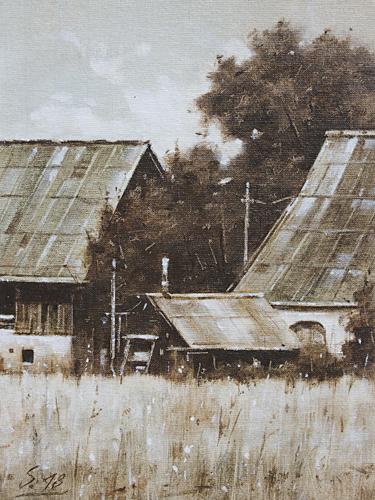 0055-Nostalghia-Gehoeft-bei-Worpswede-2018-Oel-Lw-Holz-24x18cm
