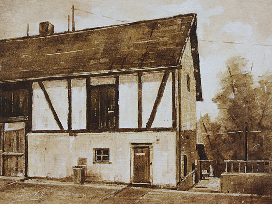 0057-Nostalghia-Haus-an-der-Strasse-2018-Oel-Holz-18x24cm