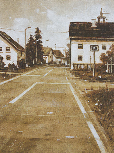 0064-Nostalghia-Ortseingang-Waldhausen-2018-Oel-Lw-Holz-24x18cm