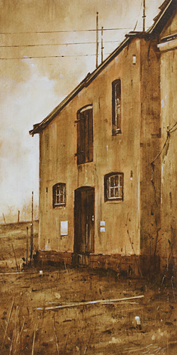 0069-Nostalghia-Abbruchhaus-2018-Oel-Holz-40x20cm