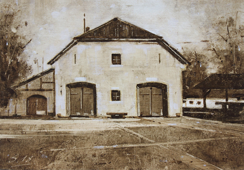 0080-Nostalghia-Gutshof-Steimke-2018-Oel-Karton-14x20cm
