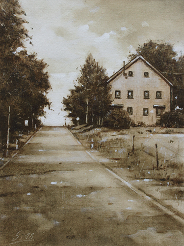 0109-Nostalghia-Richtung-Herstelle-2018-Oel-Lw-Holz-24x18cm
