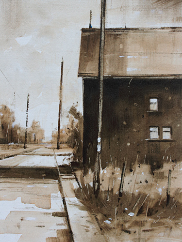 0131-Nostalghia-Am-Strassenrand-2018-Oel-Lw-Holz-24x18cm
