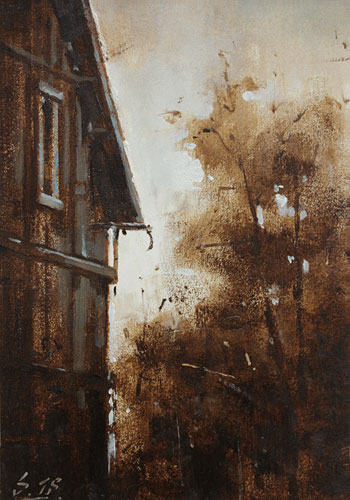 0140-Nostalghia-Giebelseite-2018-Oel-Kt-20x14cm