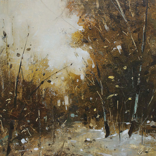 0148-Nostalghia-Gebuesch-III-2022-Oel-Kt-20x20cm