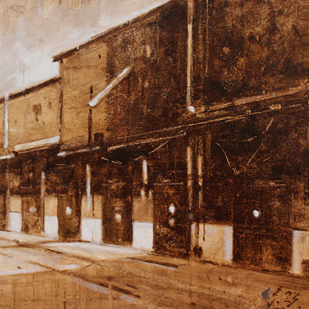 0160-Nostalghia-Naehe-Hafer-Kakao-Fabrik-2023-Oel-Kt-20x20cm