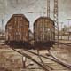 0048-Nostalghia-Zwei-Wagons-2018-Oel-Holz-20x20cm