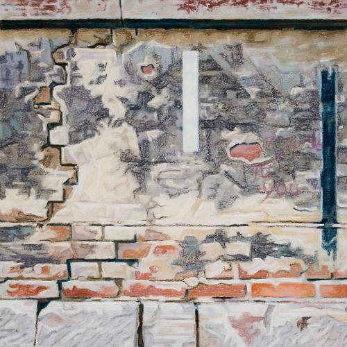 010-Graue-Wand-2000-Pastell-Kt-36x36cm