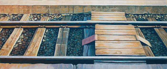028-Passage-1999Pastell-Kt-25x60cm