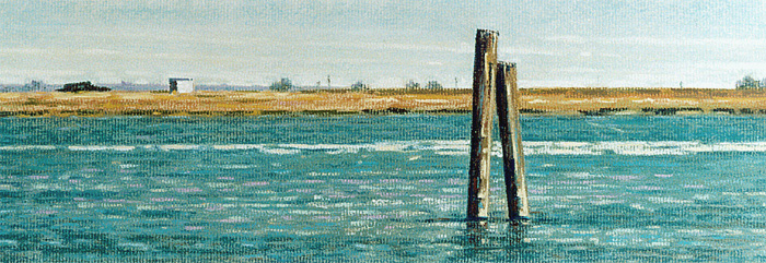 041-Kuestenstueck-2003-Pastell-Kt-Holz-14x40cm