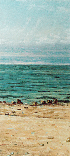 044-Strandstueck-II-2003-Pastell-Kt-Holz-33x15cm