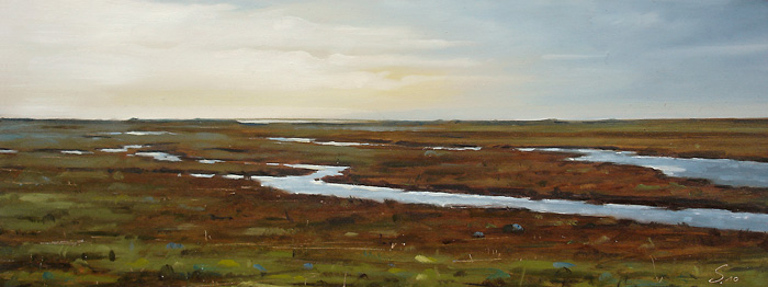 296-Deichvorland-2010-Oel-Holz-15x40cm