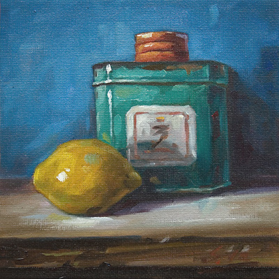 061-Gelb-Rot-Blau-Gruen-2012-Oel-Lw-Karton-15x15cm
